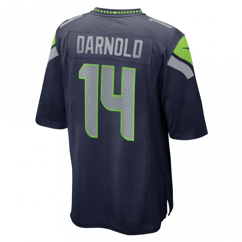 Sam Darnold Seattle Seahawks Nike Team Game Jersey - College Navy-GridironStore